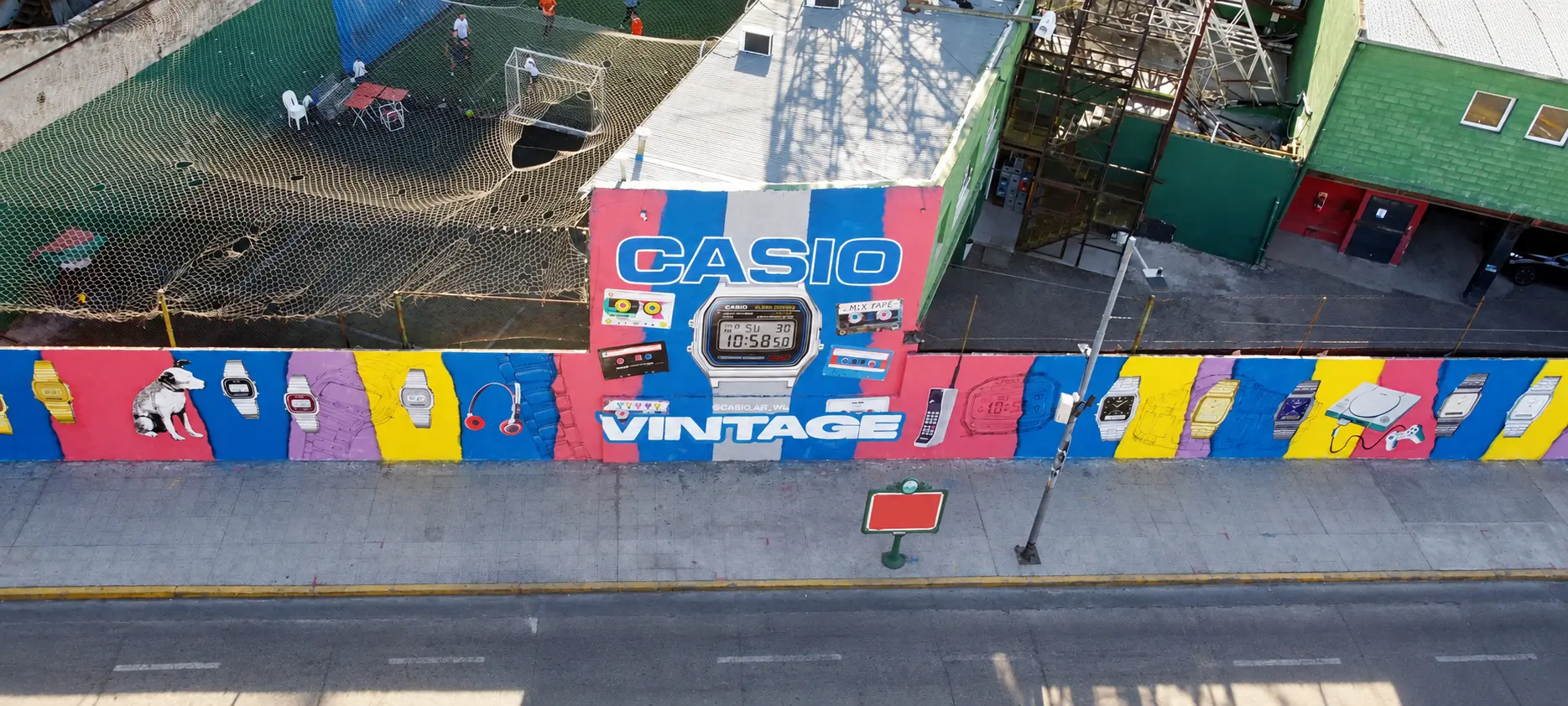Casio Vintage — Mural · Palermo · 2026